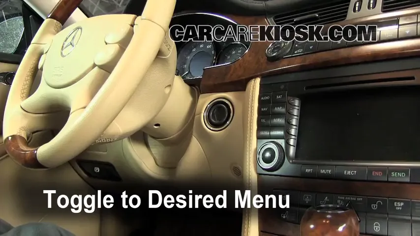 2006 Mercedes-Benz CLS500 5.0L V8 Oil Check Oil Level